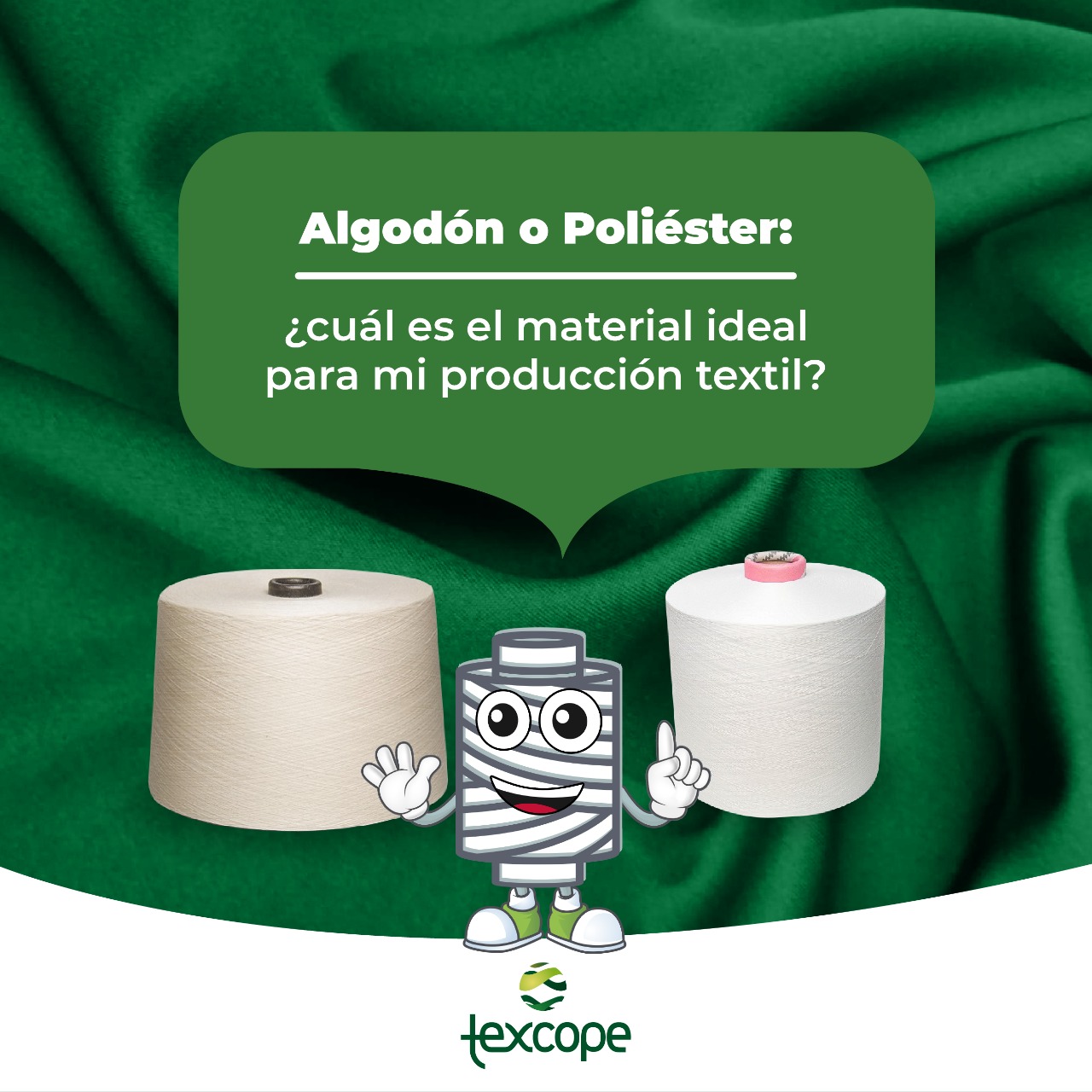 Diferencias el algodón y poliéster, ¿cuál | Texcope
